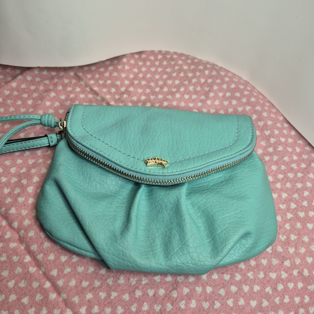 Juicy Couture Jadeite/ Turquiose Clutch